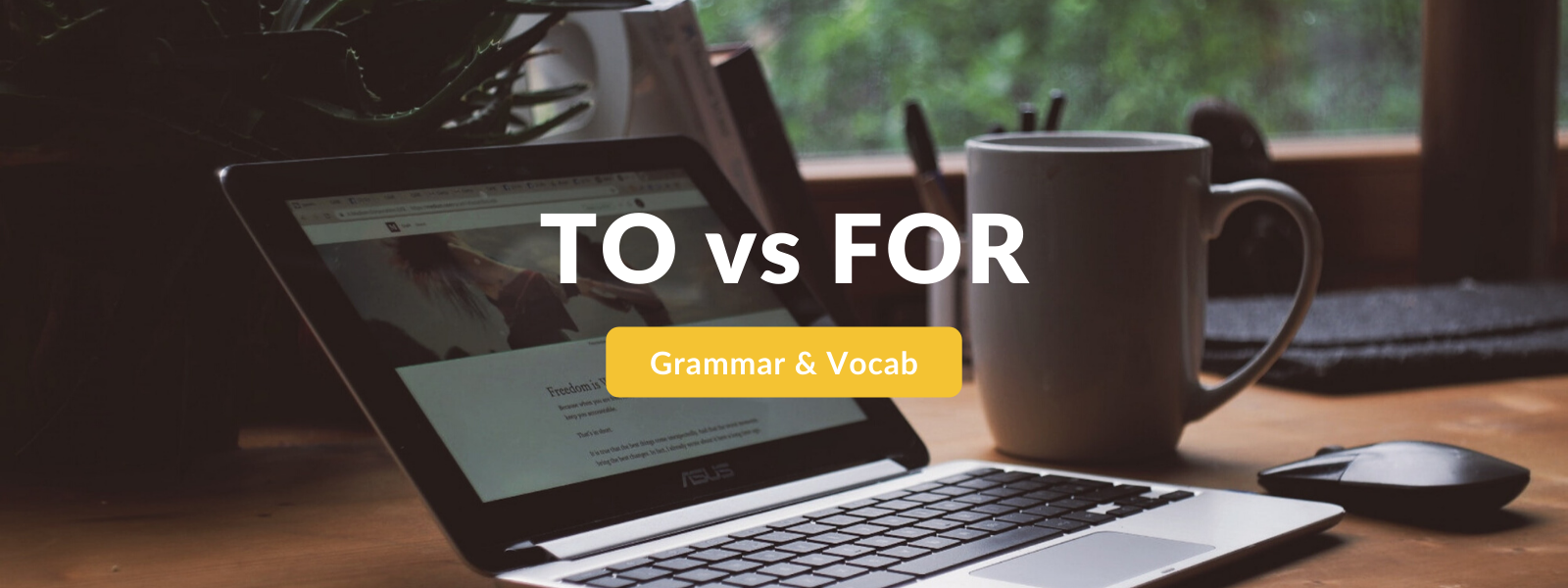 What’s the difference between TO and FOR? Finally explained!