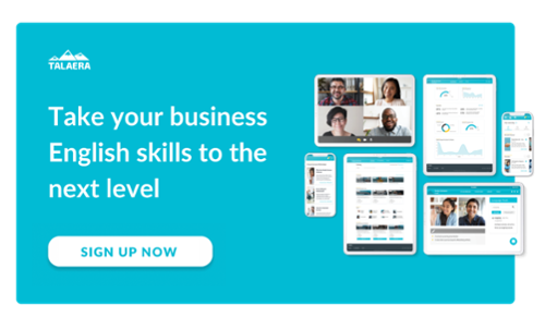 Take Your Business English to Next Level - Talaera
