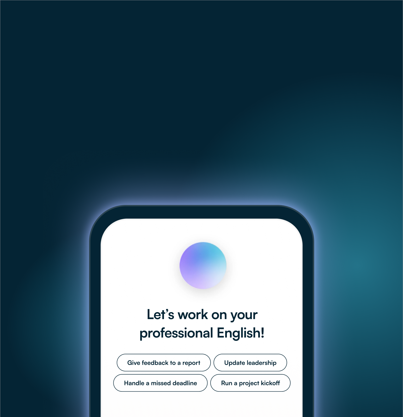 Talk to Tally AI Coach