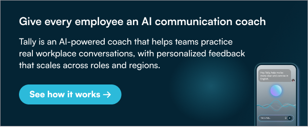 Give every employee an AI communication coach