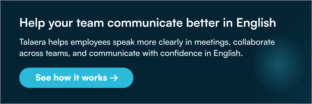 Help your team communicate better in English