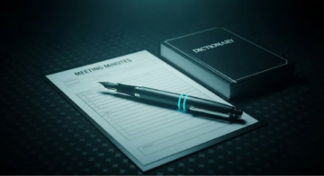 how to write meeting minutes